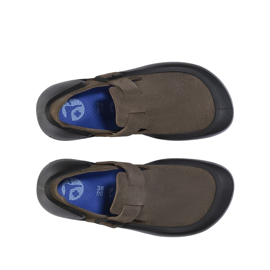 버켄스탁 레이캬비크 누벅 레더 콘크리트 그레이 - 레귤러(Birkenstock Reykjavik Nubuck Leather Concrete Gray - Regular) - 2