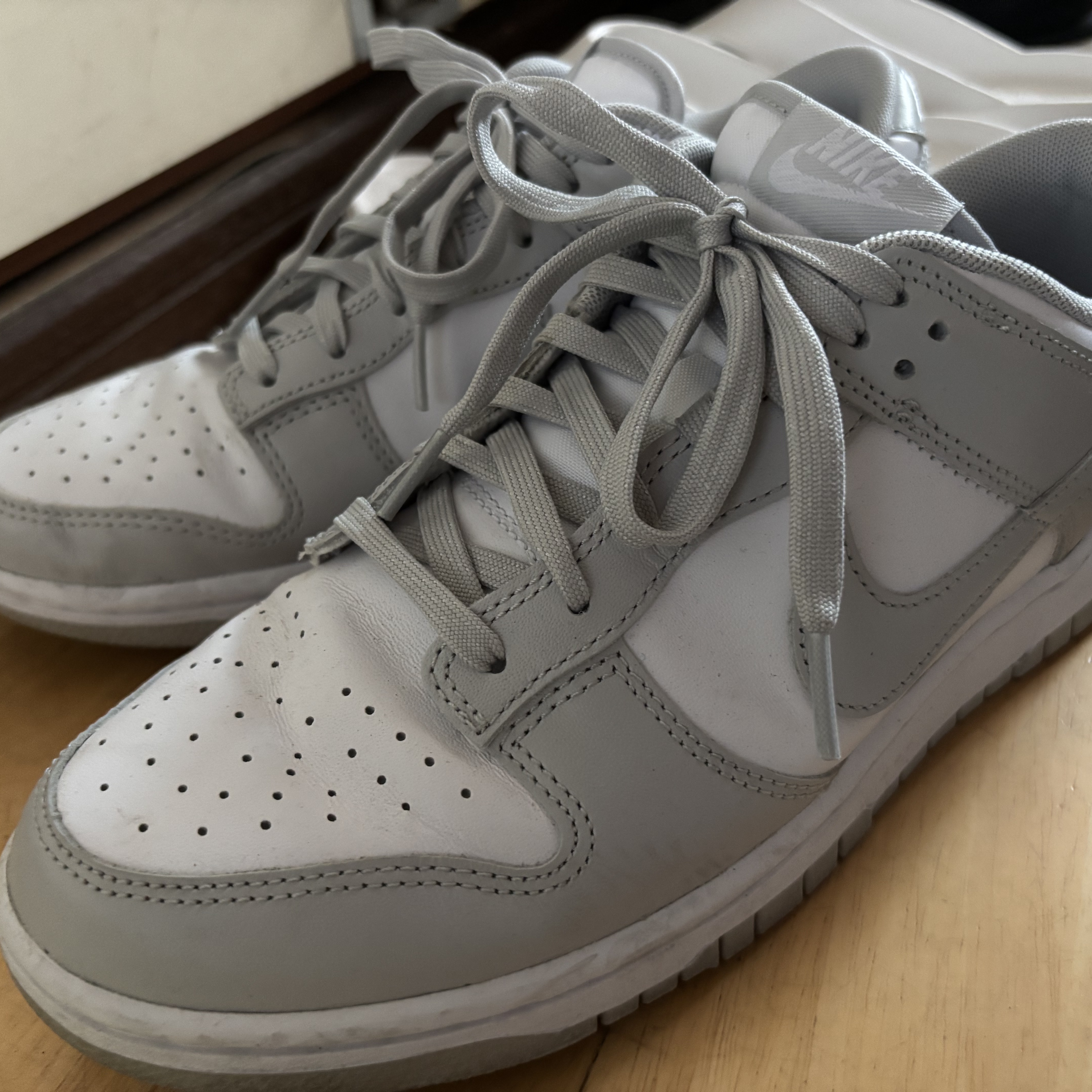 Nike Dunk Low Retro Grey Fog 착용 스타일