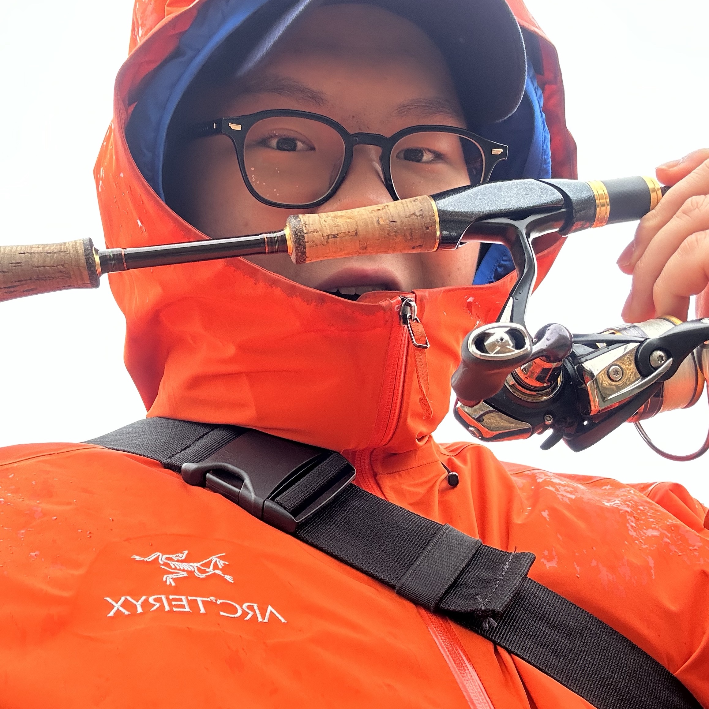 Arc'teryx Beta LT Jacket Phenom, Arc'teryx Atom LT Hoody Fluidity 착용 스타일 - 1