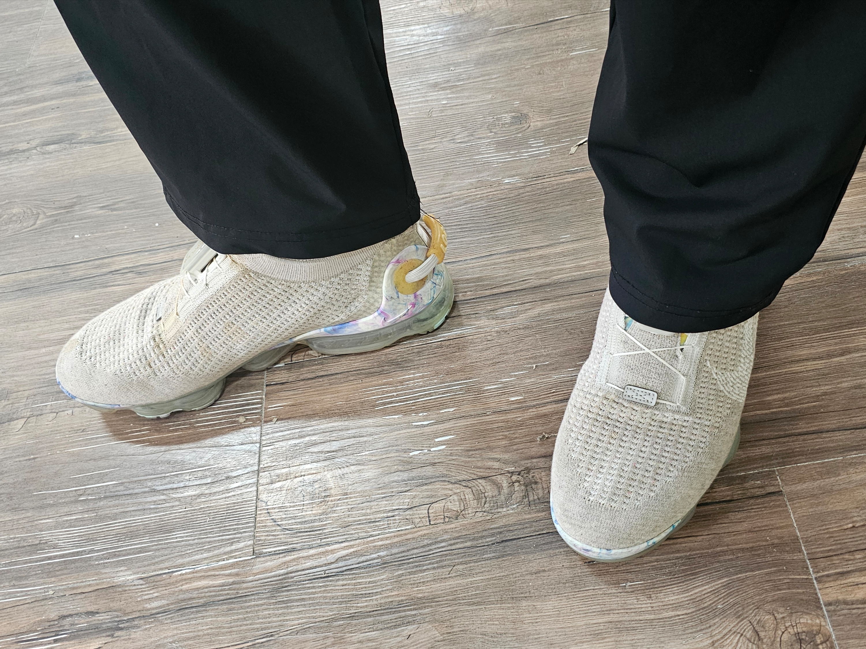 Nike Air VaporMax 2020 Flyknit Summit White 착용 스타일
