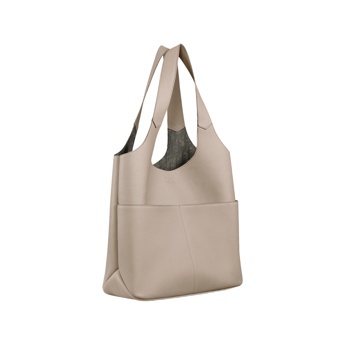 디올 프리베 토트백 디올 아이콘 카프스킨 베이지(Dior Prive Tote Bag Dior Icons Calfskin Beige) - 2