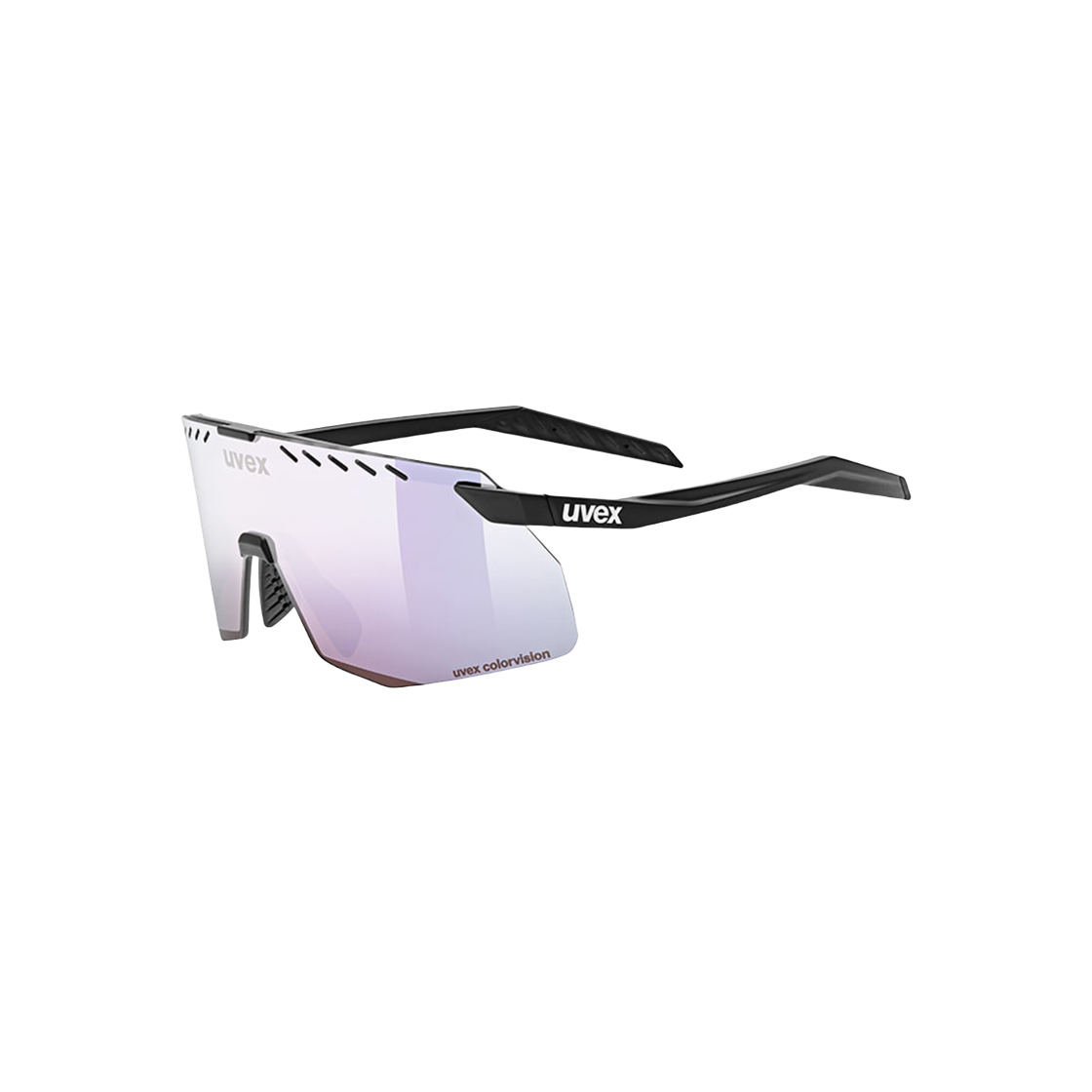 우벡스 페이스 스테이지 스몰 CV 블랙 컬러비젼렌즈 핑크(uvex Pace Stage Small CV Black Colorvision® Pink)