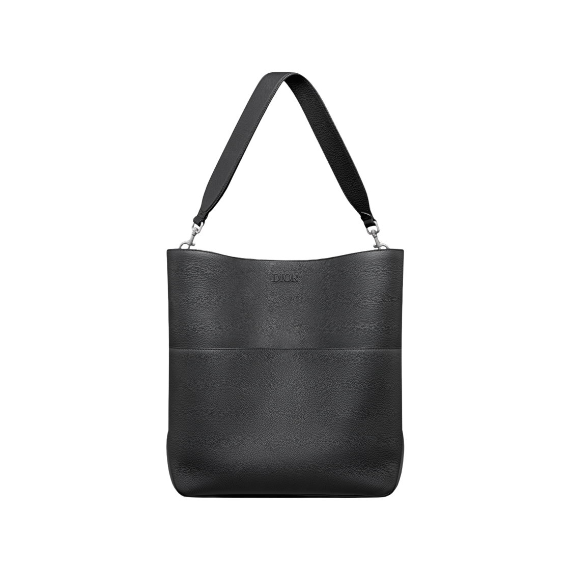 1LLHO062KEC-H00N Dior Prive Vertical Hobo Bag Dior Icons Calfskin Black