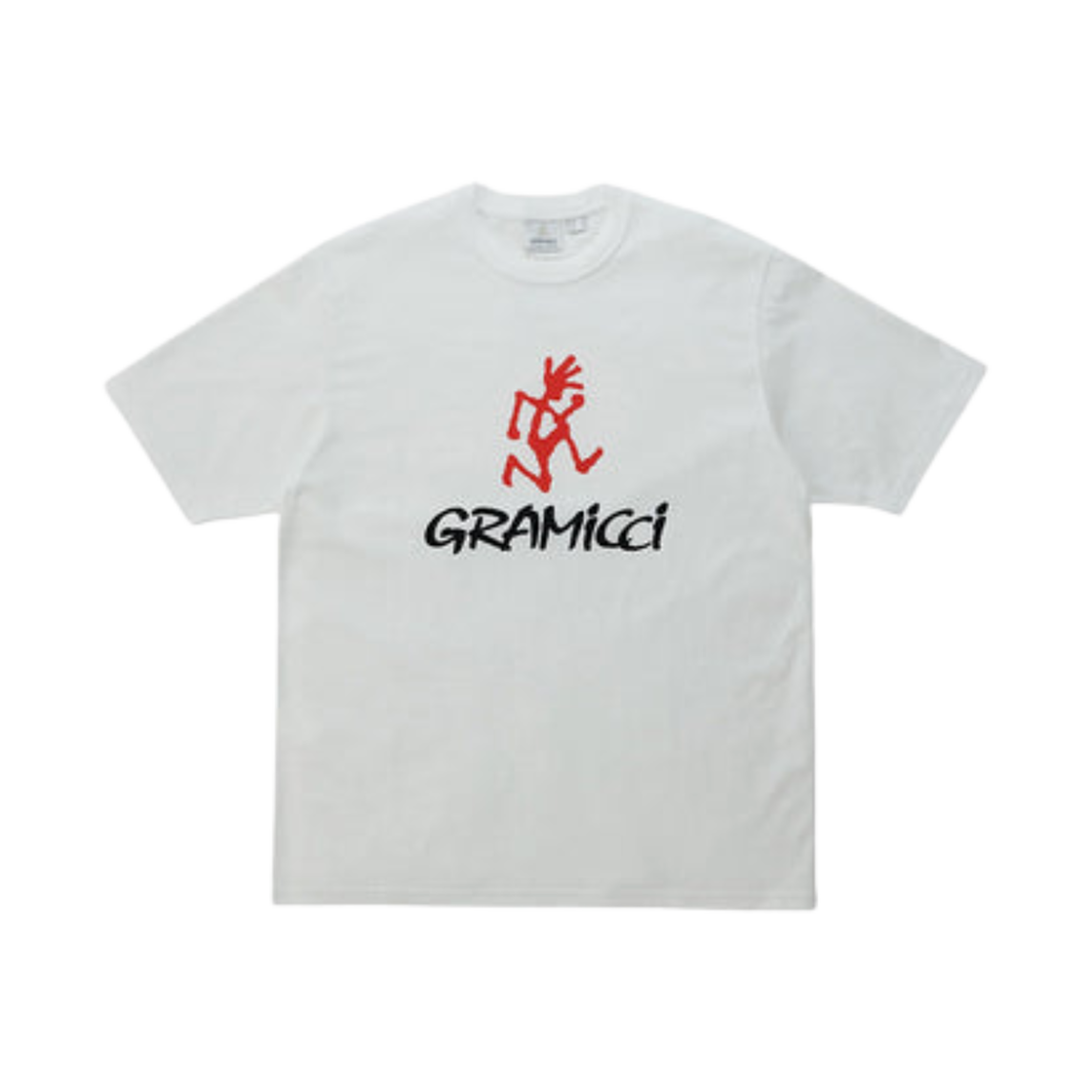 그라미치 로고 티셔츠 화이트 - US 사이즈(Gramicci Logo T-Shirt White - US Sizing)
