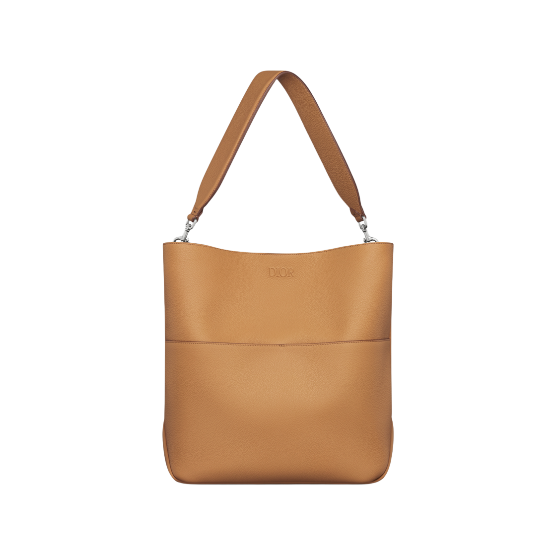 1LLHO062KEC-H130 Dior Prive Vertical Hobo Bag Dior Icons Calfskin Brown