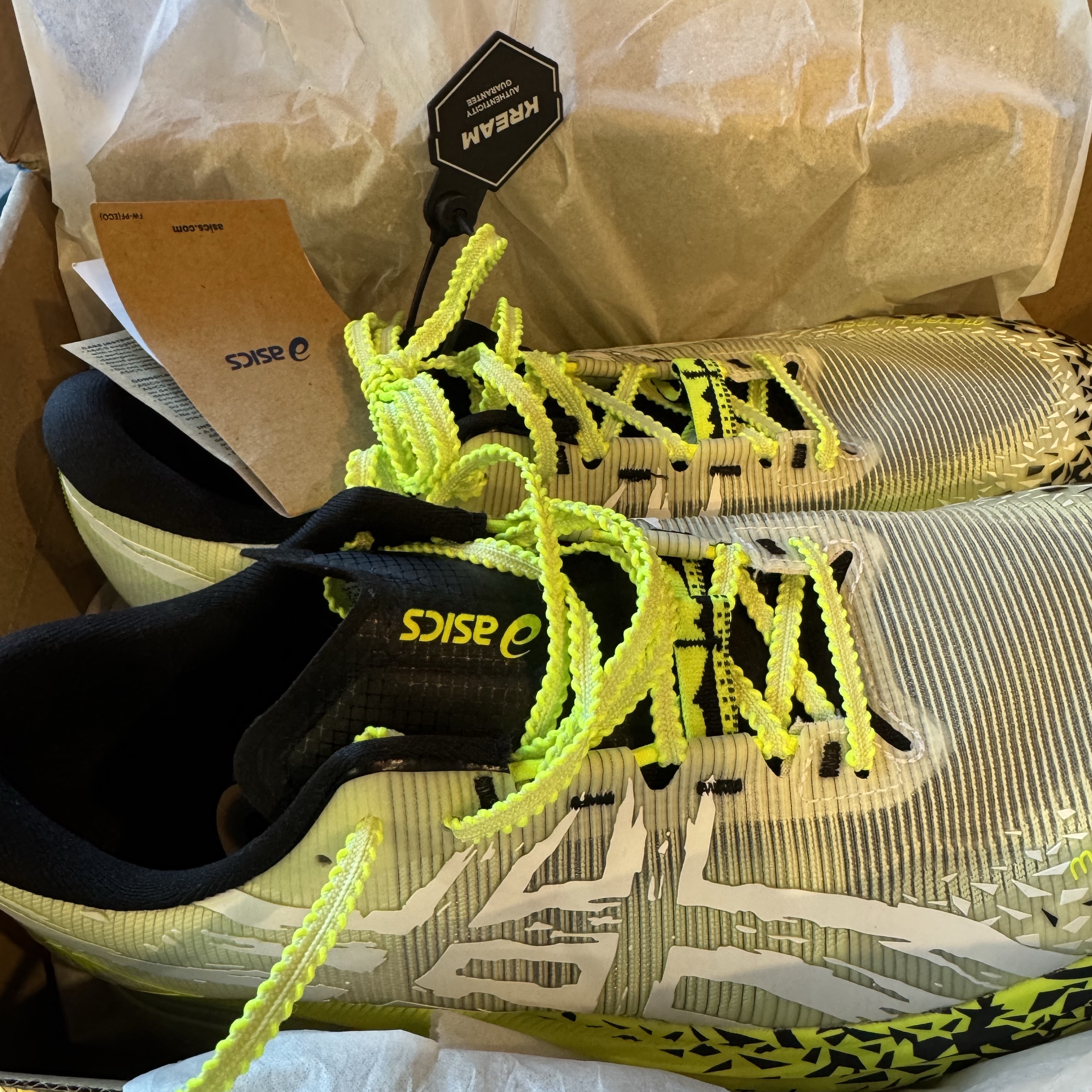 Asics Metafuji Trail Cool Matcha Black 착용 스타일 - 1