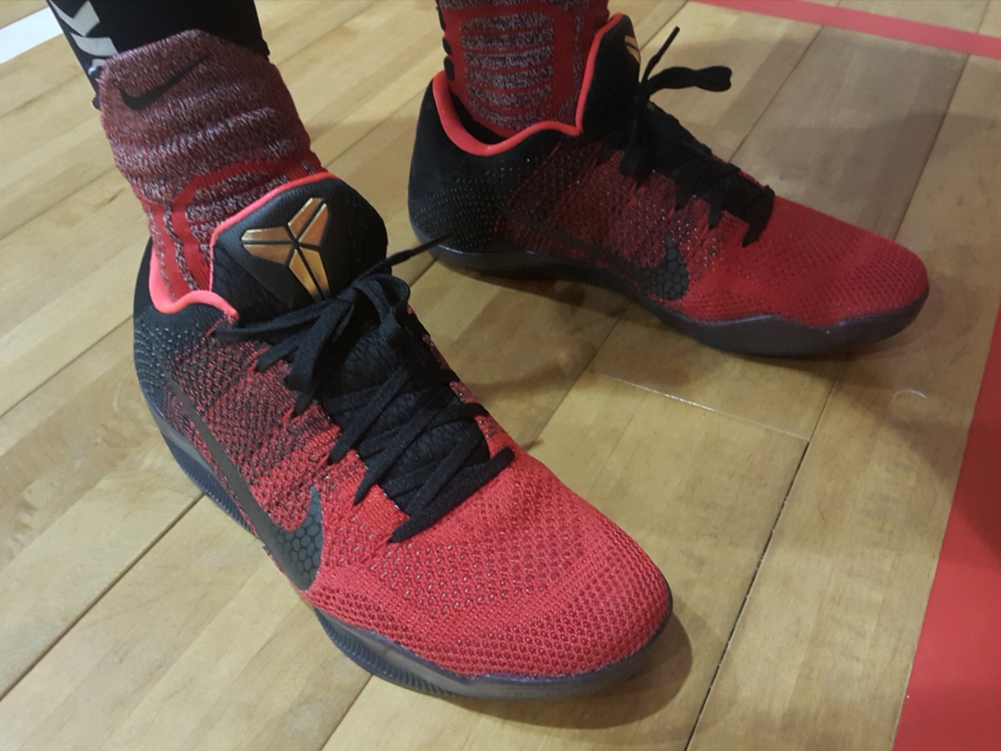 Nike Kobe 11 Elite Low Achilles Heel 착용 스타일 - 1