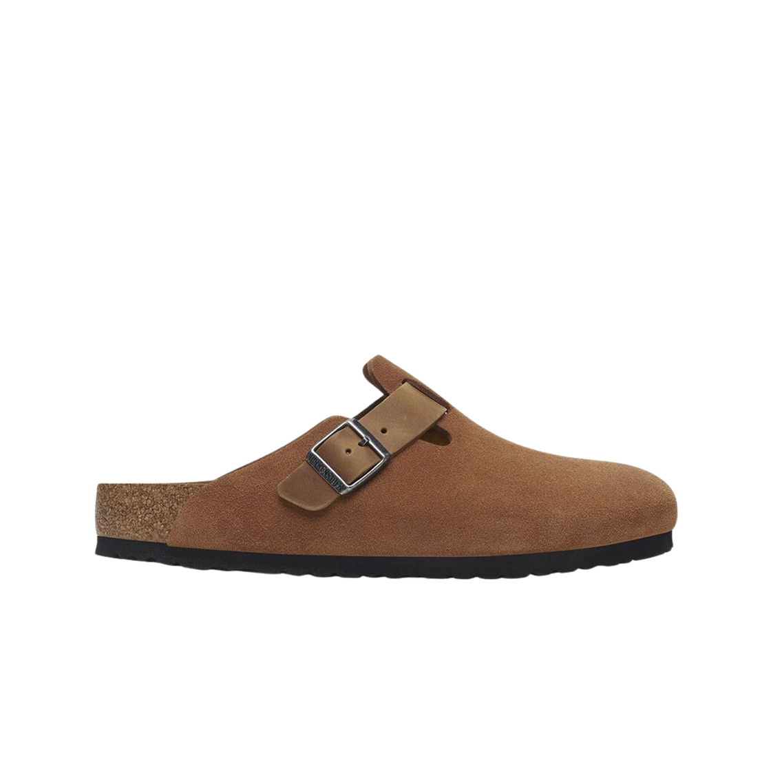 1029220 Birkenstock Boston BS Mixed Leather Cognac - Narrow