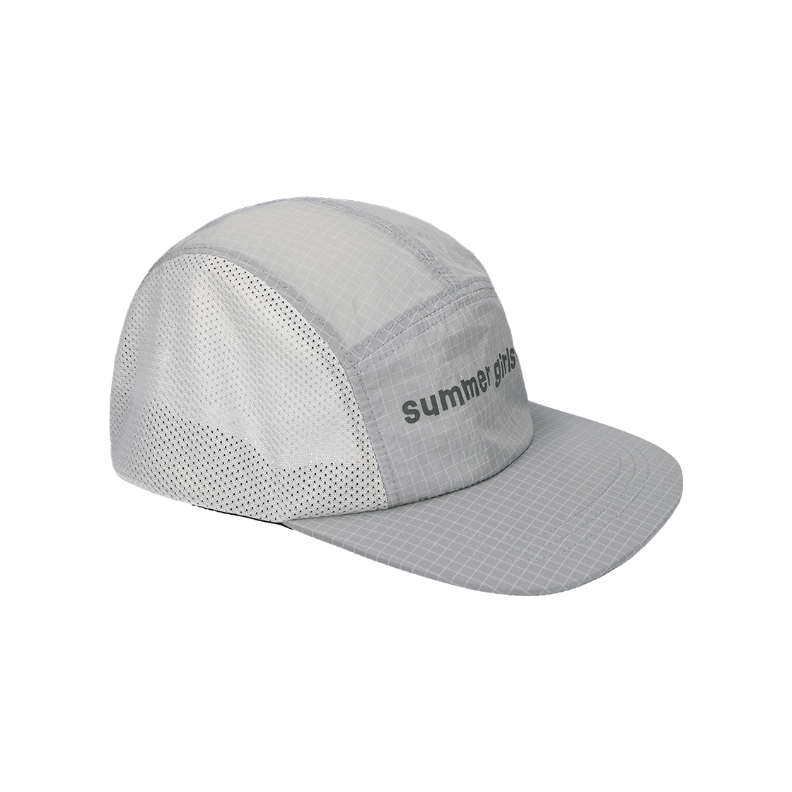 ISUE0007 [KREAM 단독] Isummerly Summer Girls Nylon Camp Cap Gray - #2