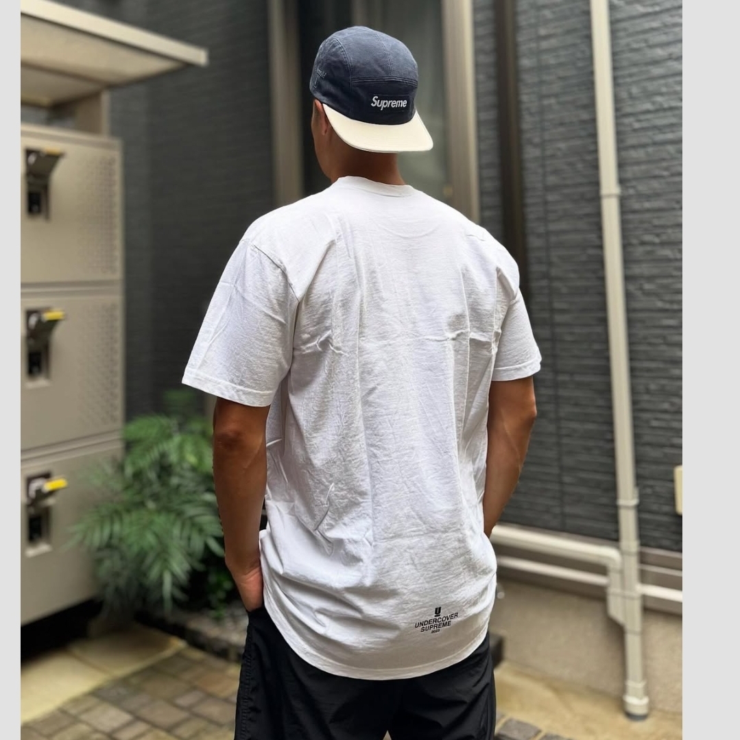 Supreme Ventile Camp Cap Navy - 25SS 착용 스타일 - 1