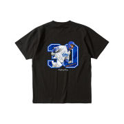 [예약배송] Samsung Lions Player Illustration T-Shirt KimYoung Woong Black