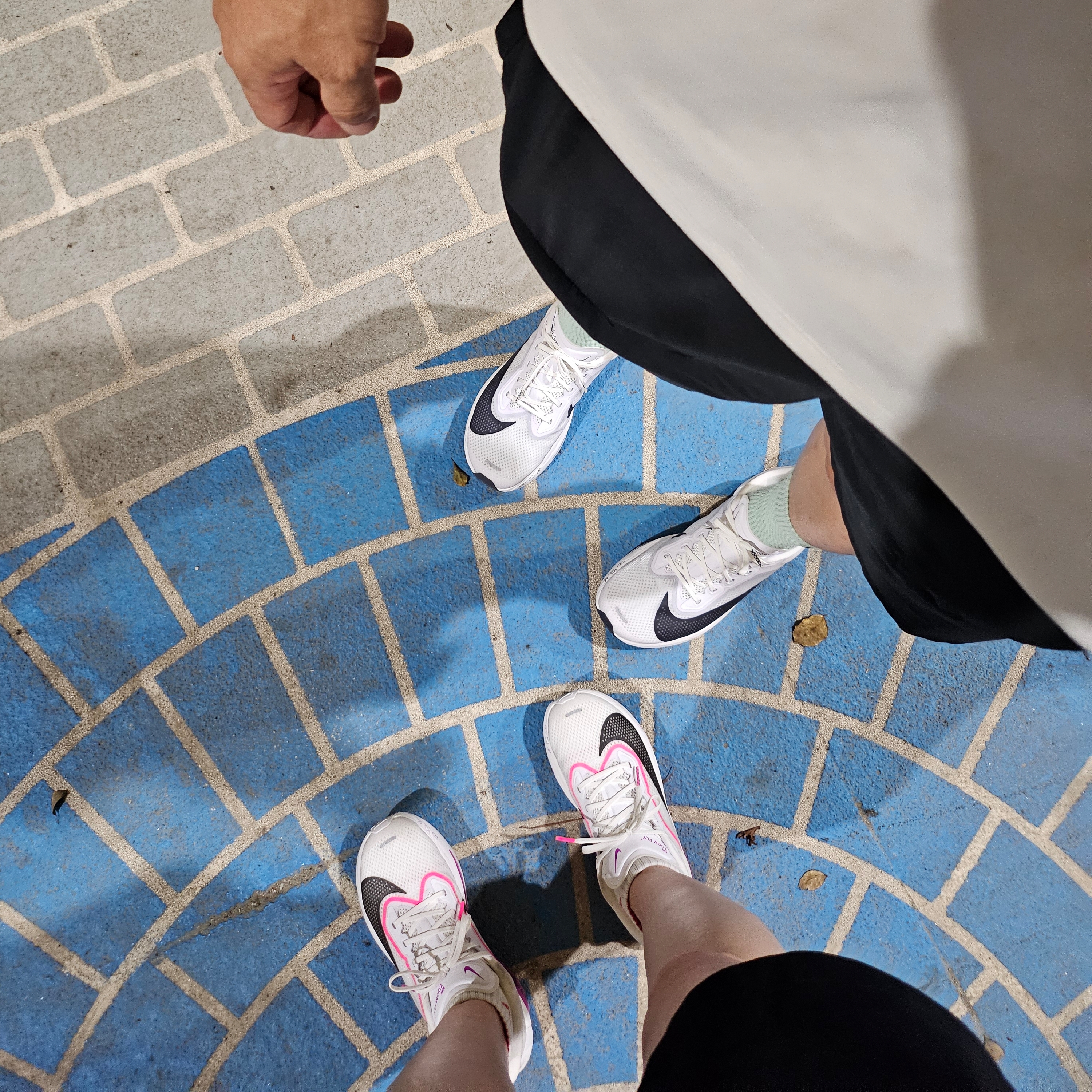 Nike Zoom Fly 6 White Pure Platinum, (W) Nike Zoom Fly 6 White Vivid Grape 착용 스타일