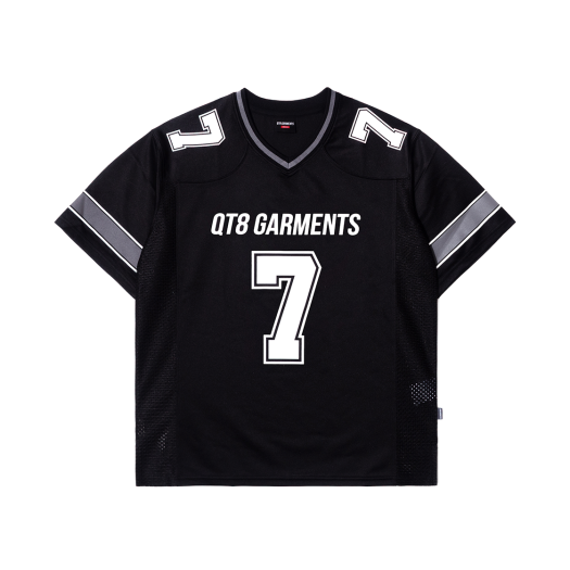 Q5MMTS045BLK QT8 GARMENTS 3R Football Jersey Raphael