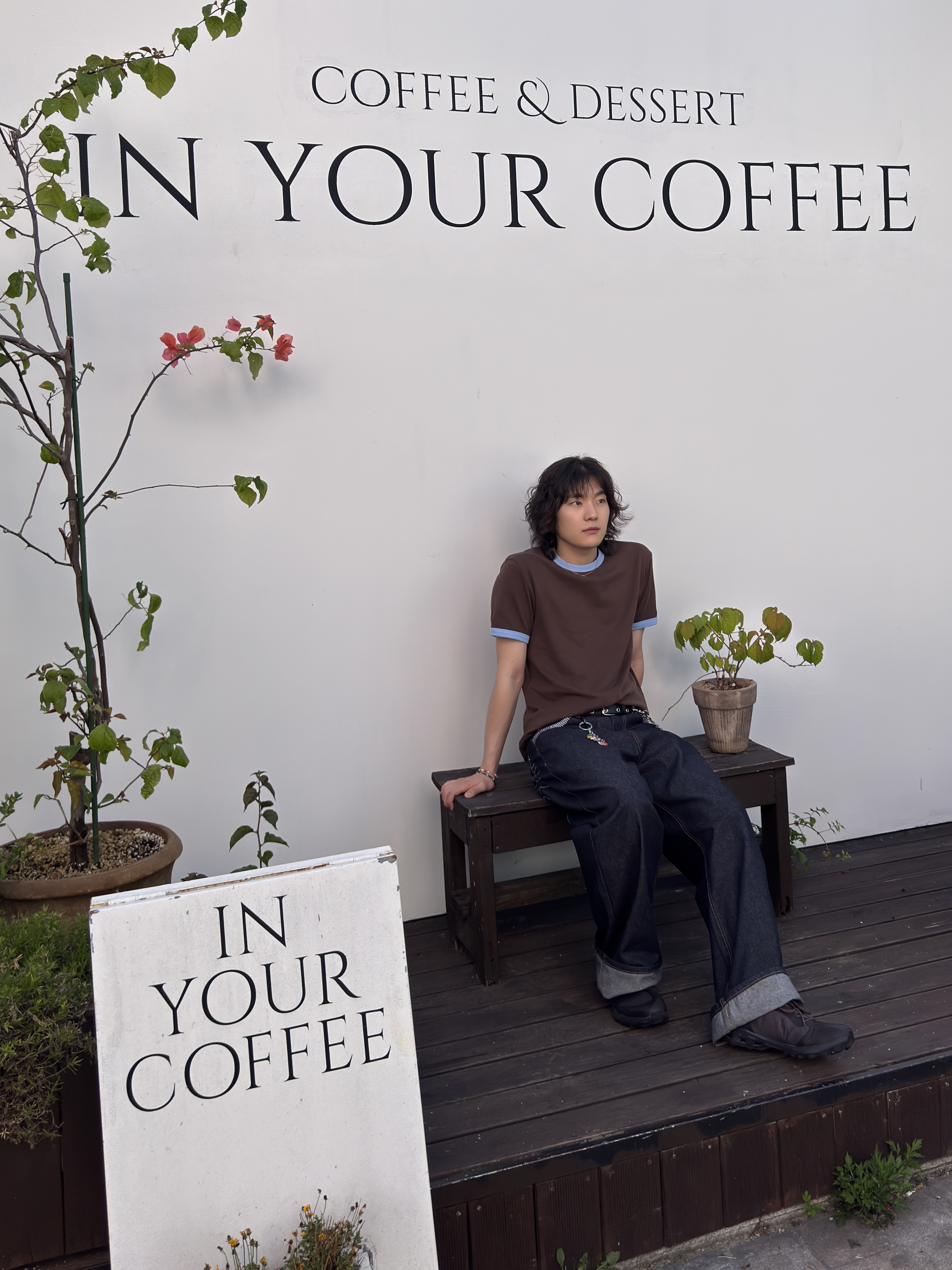 On Running x Post Archive Faction (Paf) Cloudventure Peak Cacao Espresso, Human Made Animal Keyring Silver 착용 스타일 - 5