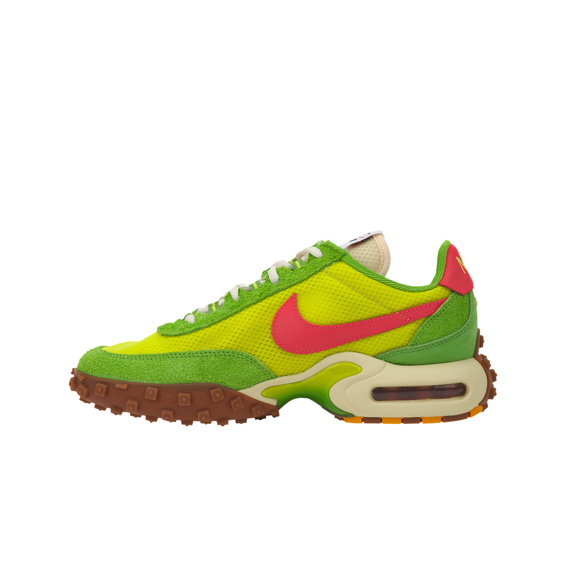 IB3656-300 Nike Air Max Waffle Sprinter Green and Electrolime - #3