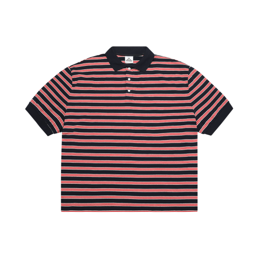 25SSTS02 MJD Oversized Stripe Polo