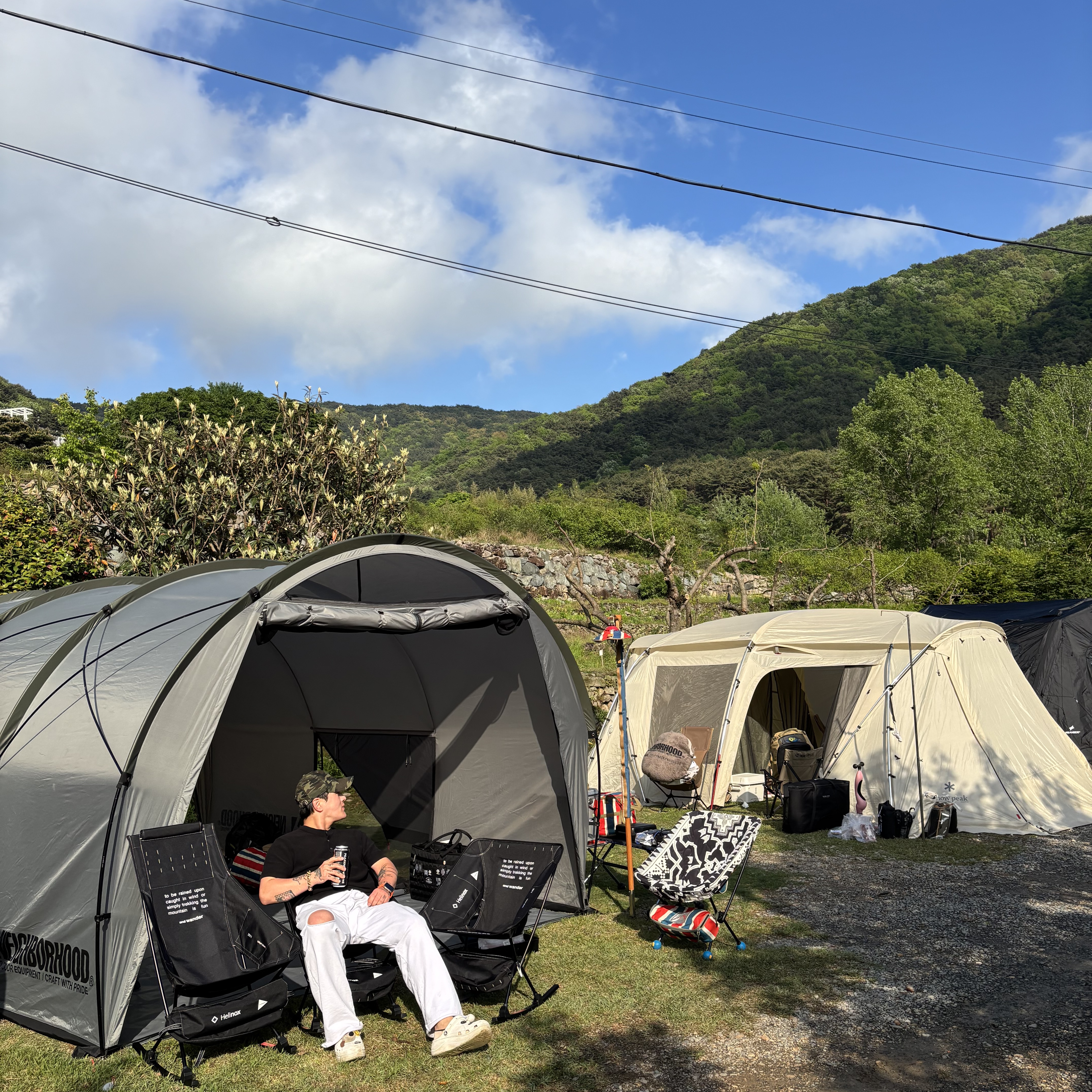 Helinox x Fragment Design Helinox Cot One Convertible Black & Cot Leg (12Pcs), DJI Mini 4 Pro Fly More Combo (DJI RC 2) (GL) 착용 스타일 - 2