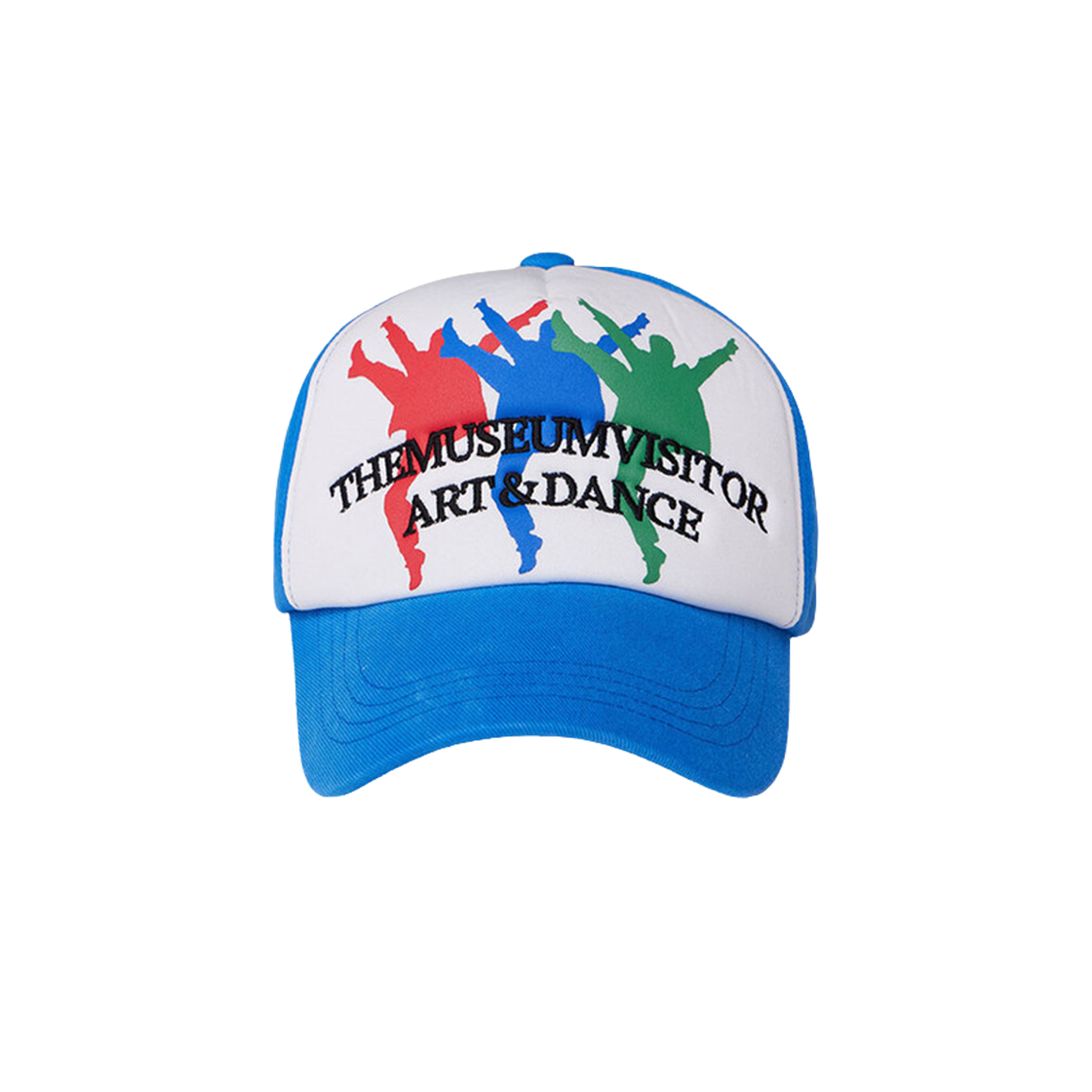 더뮤지엄비지터 아트 & 댄스 로고 볼캡 블루(The Museum Visitor Art & Dance Logo Ballcap Blue)