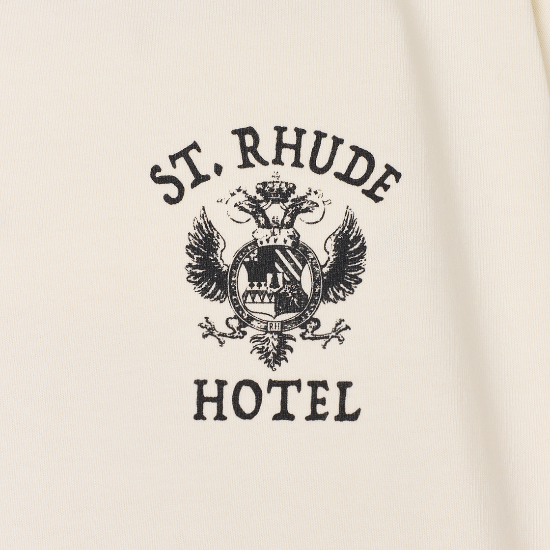 KM5CTSSRD02WT Rhude St. Rhude Seal Tee Vintage White - 25FW - #4
