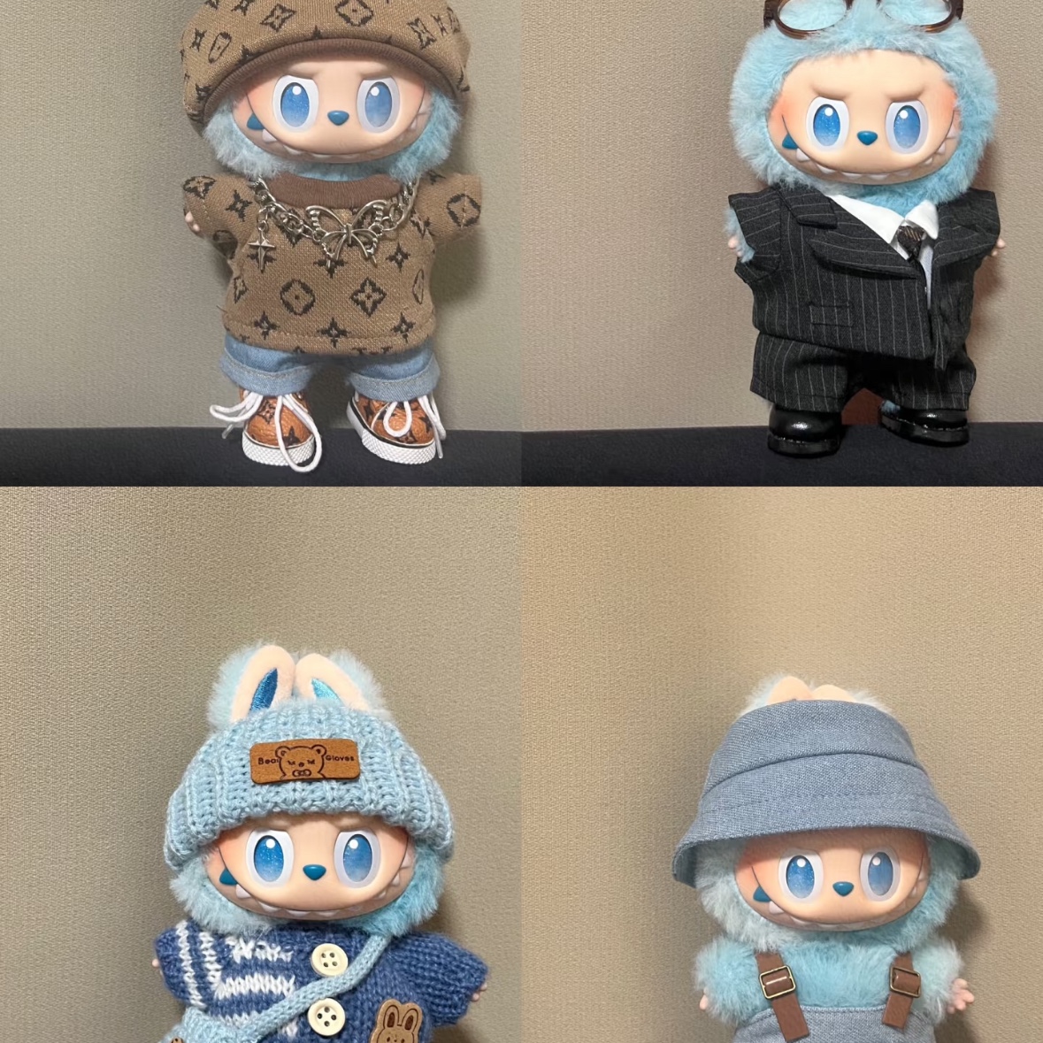 Pop Mart Labubu The Monsters Highlight Series Hope Keyring (Opened Case) 착용 스타일