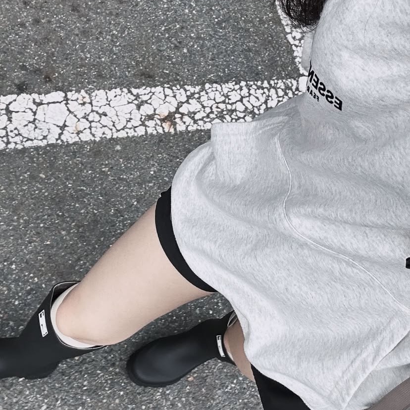 Essentials The Core Collection Hoodie Light Oatmeal, (W) Rockfishweatherwear Flatform Long Rain Boots Black 착용 스타일