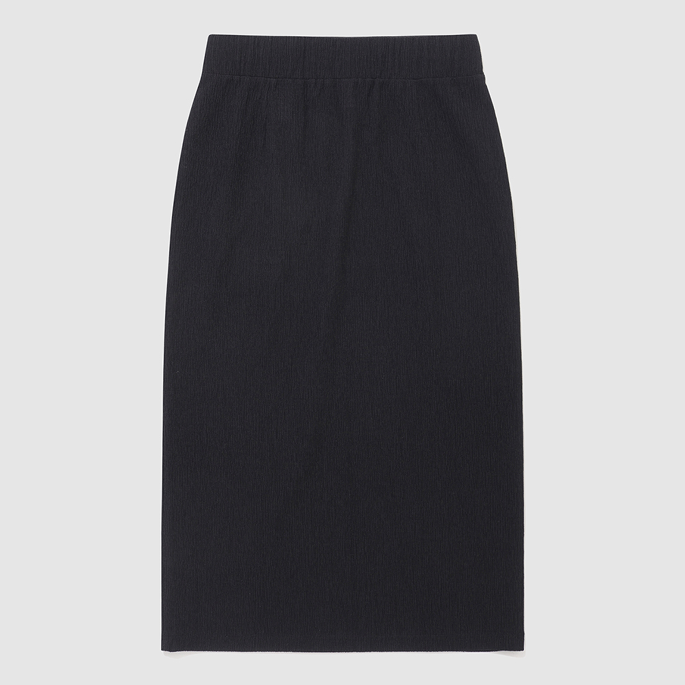 르꼬끄 스포르티브 여성 플리츠 미디 스커트 - 블랙(QQ222OSK53)(le coq sportif Women's Pleated Midi Skirt Black) - 3