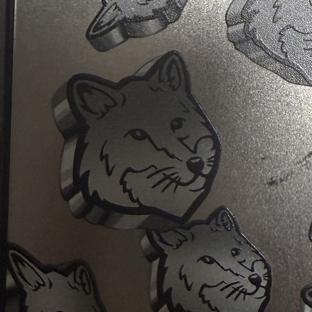 Casetify x Maison Kitsune iPhone Silver Magsafe Mirror Case Silver Mirror Black Bumper 착용 스타일
