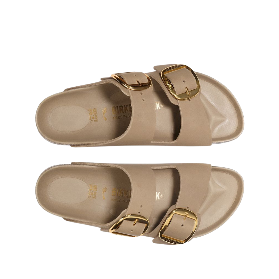 버켄스탁 애리조나 빅 버클 타바코 브라운 - 내로우(Birkenstock Arizona Big Buckle Tobacco Brown - Narrow) - 2