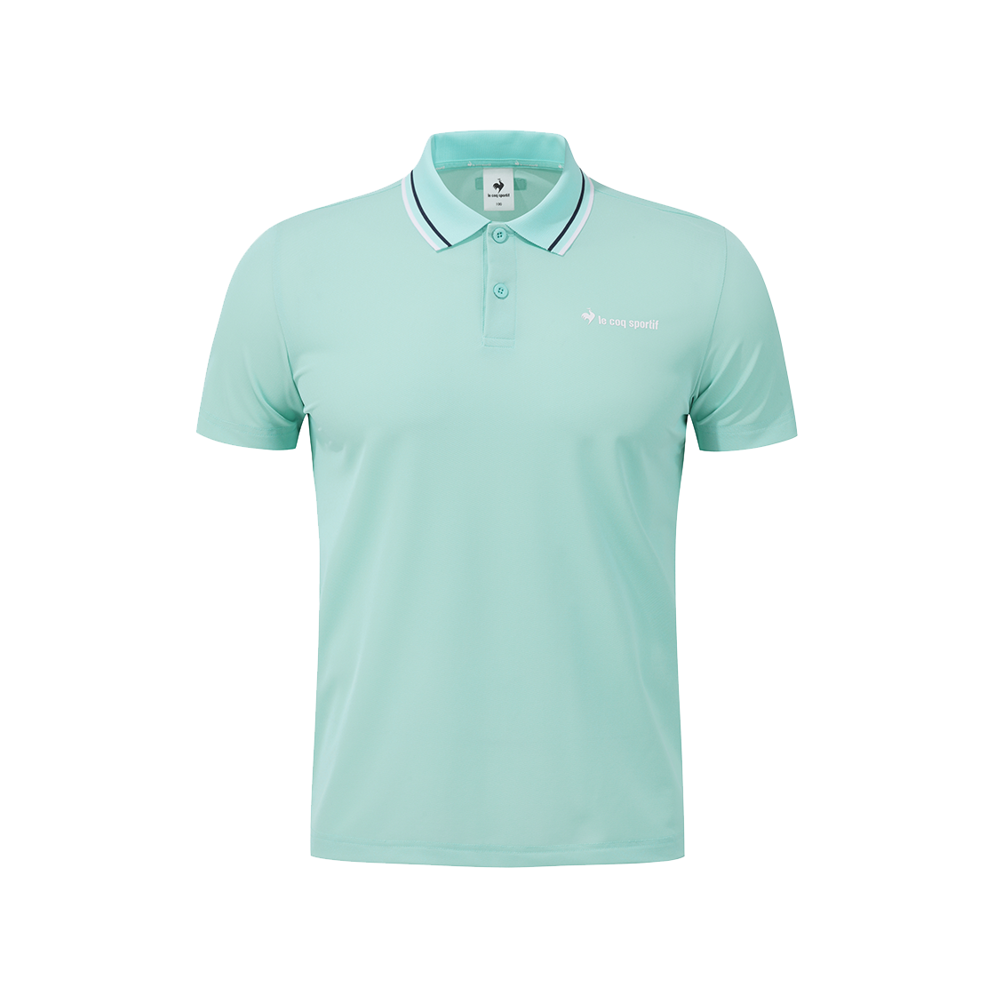 르꼬끄 스포르티브 유니 트리코트 피케 레귤러핏 폴로 티셔츠 - 민트(QQ223TTS52)(le coq sportif Unisex Tricot Pique Polo T-Shirt Mint) - 1