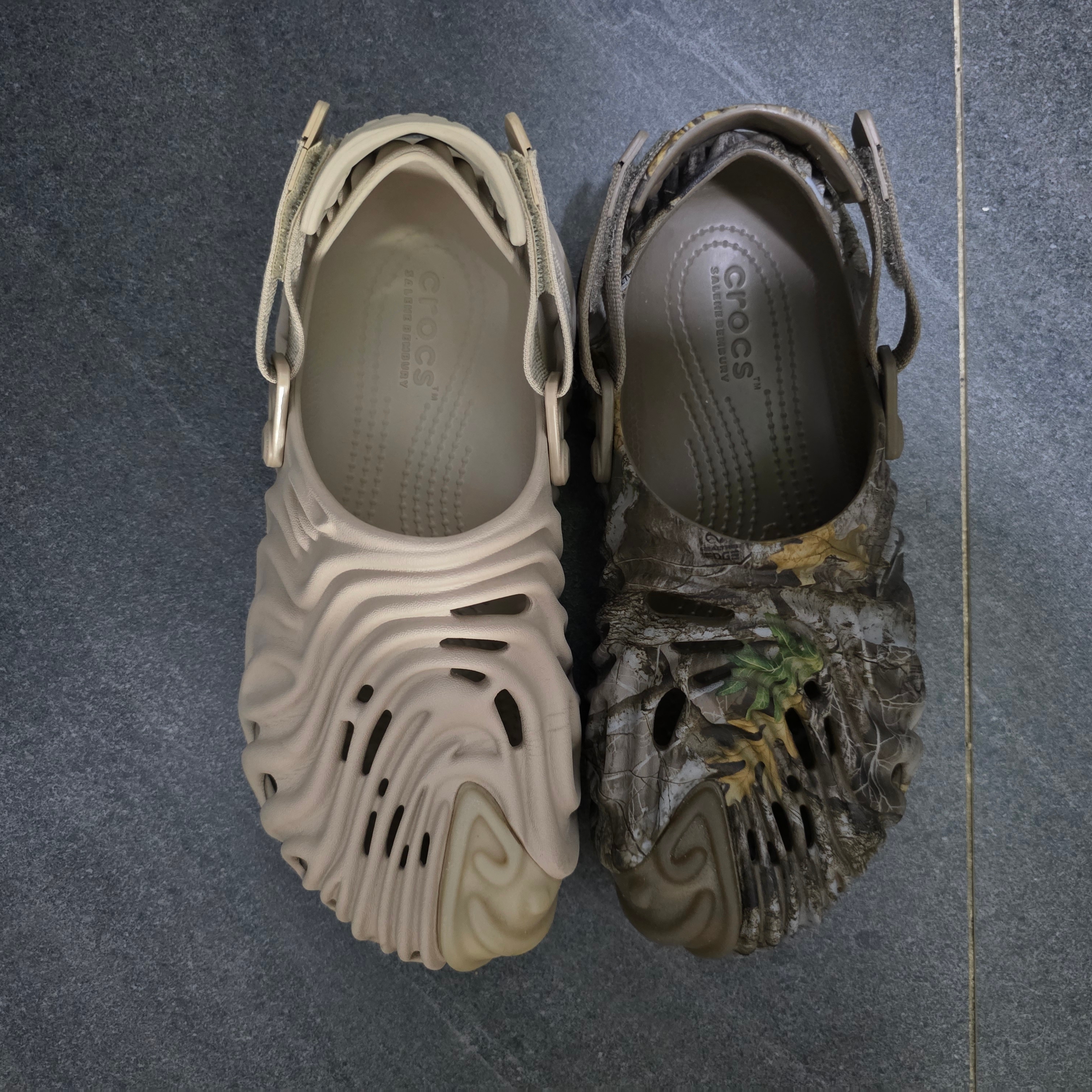 Crocs x Salehe Bembury Real Tree Camo 착용 스타일 - 1