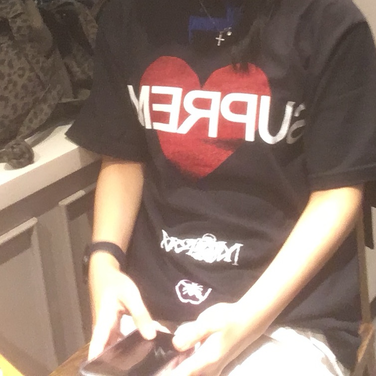 Supreme Announcing T-Shirt Black - 25SS 착용 스타일