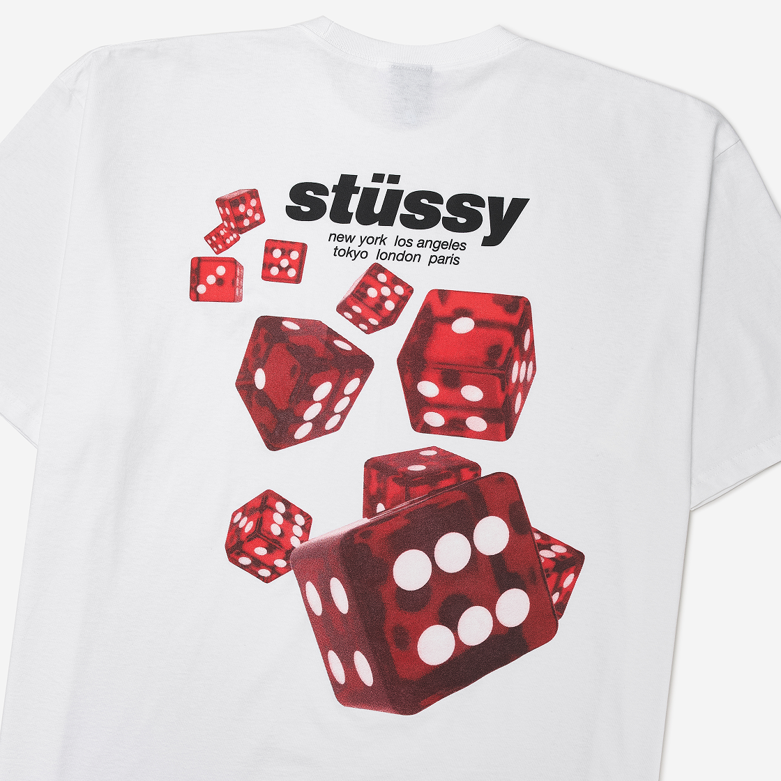 스투시 롤러스 티셔츠 화이트 | Stussy | KREAM