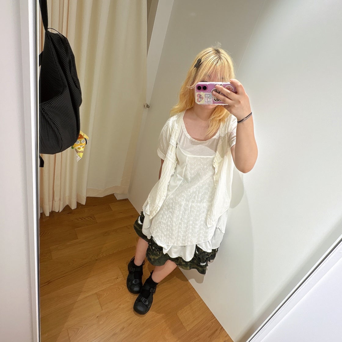【COYSEIO】 FLOWER ONE PIECE WHITE FLOWER ONE PIECE WHITE - coyseio