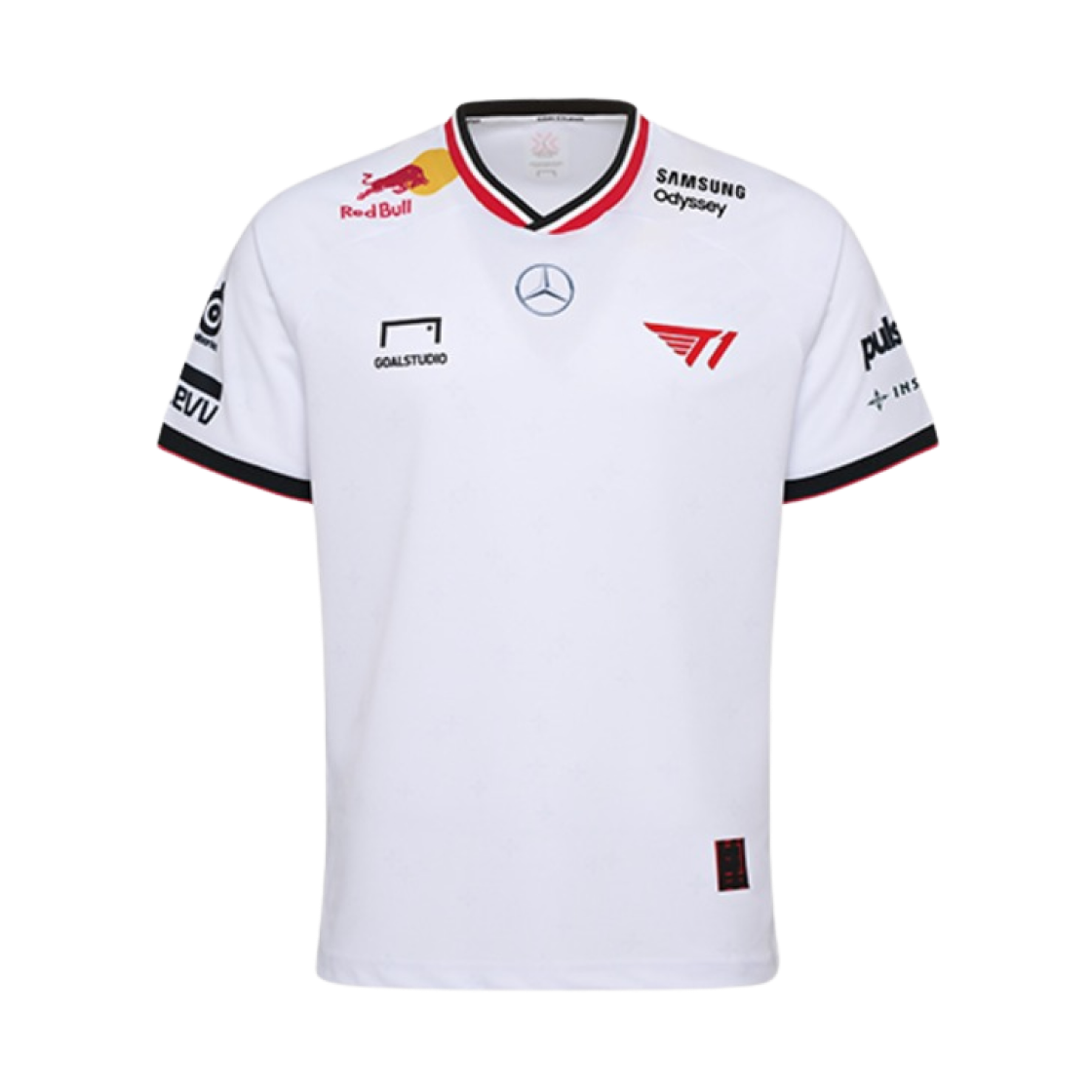 티원 2025 2nd 발로란트 유니폼 저지 화이트 (논 마킹 버전)(T1 2025 VALORANT 2nd Uniform Jersey White (Non Marking Ver.))