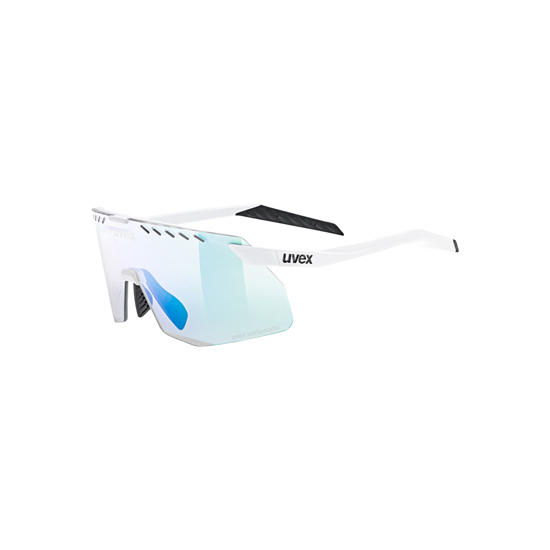 우벡스 페이스 스테이지 스몰 V 화이트 변색렌즈 그린(uvex Pace Stage Small V White Variomatic® Green)