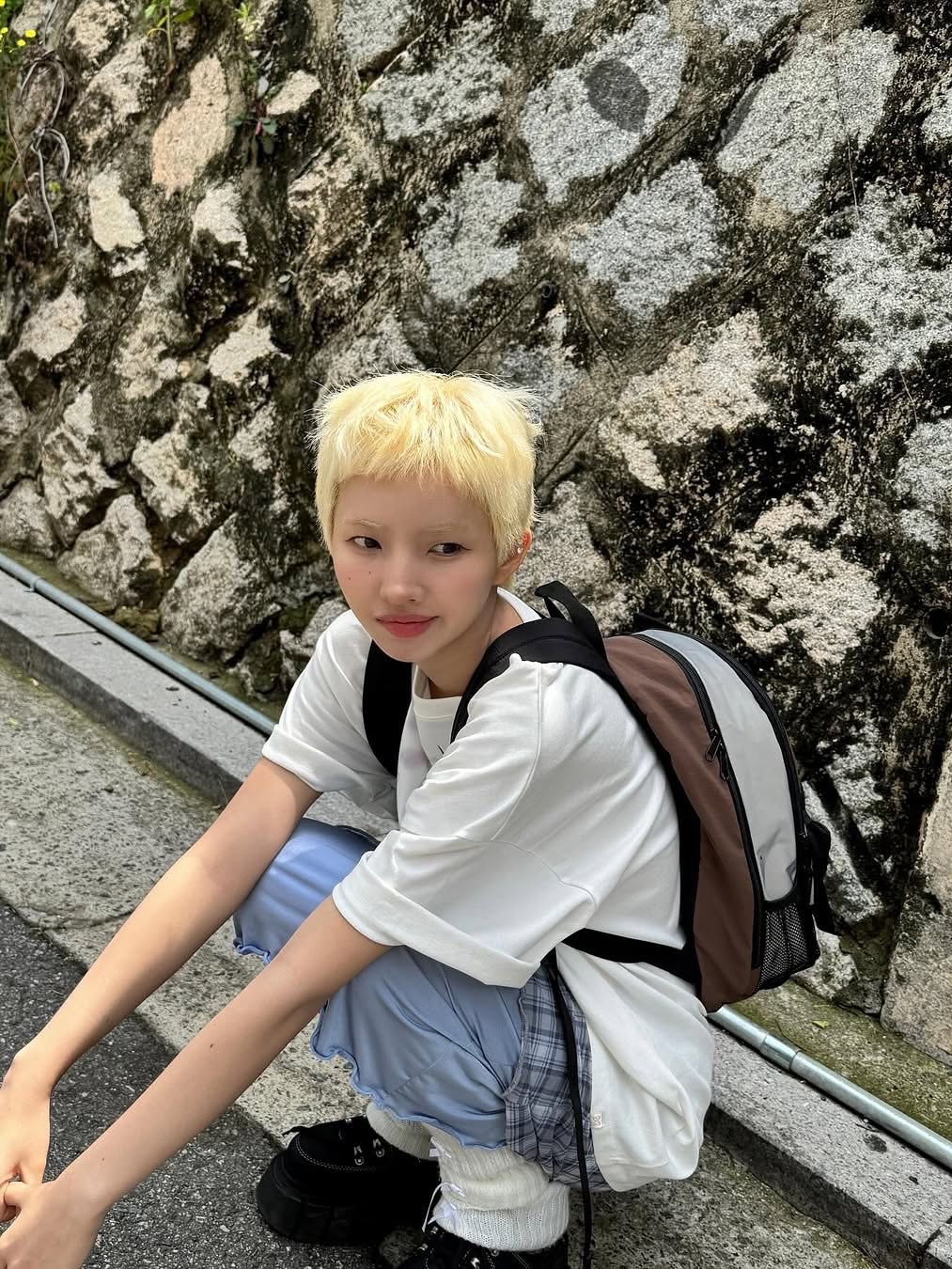 Cotchs x Frilca With Friends Backpack Brown, Cotchs x Frilca With Friends Backpack Jade 착용 스타일