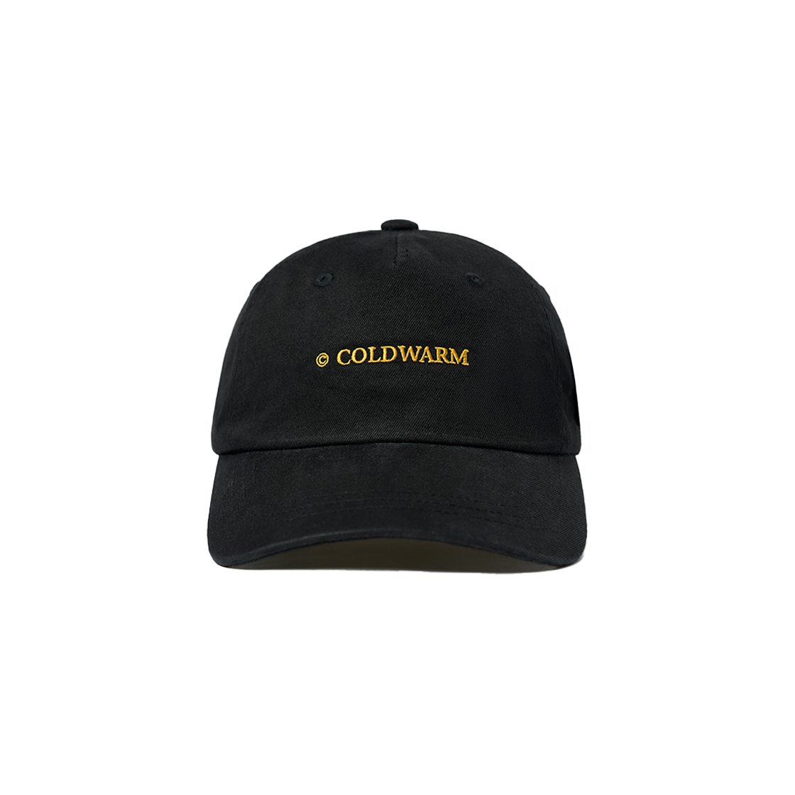 AC-LBC-02 COLDWARM Logo Ball Cap Black