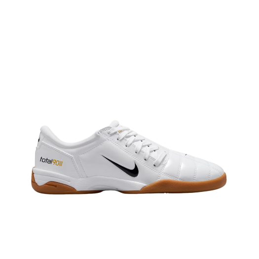 (W) Nike Total 90 White Metallic