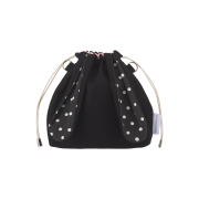 Isummerly Bunny Bag Black Dots