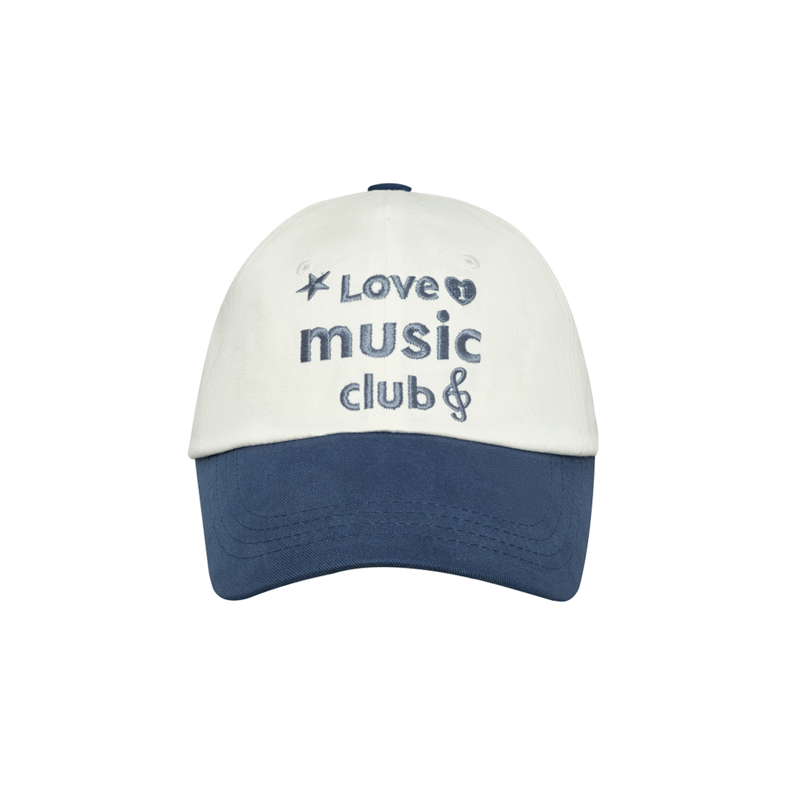 ISUE0003 Isummerly Love Music Club Ball Cap Ivory