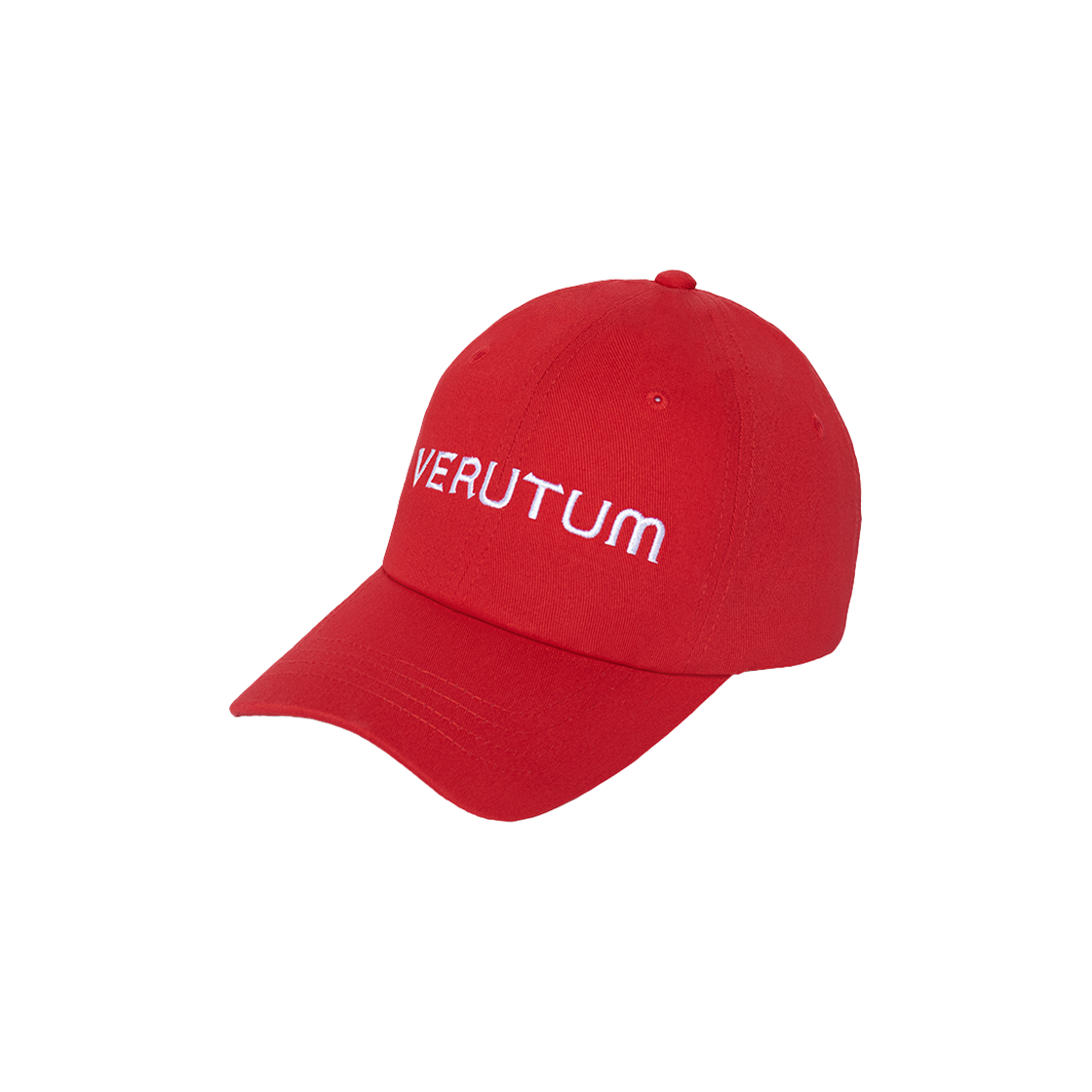 HW-BC009FL/RD VERUTUM BC009 FL Front Logo Cap Red