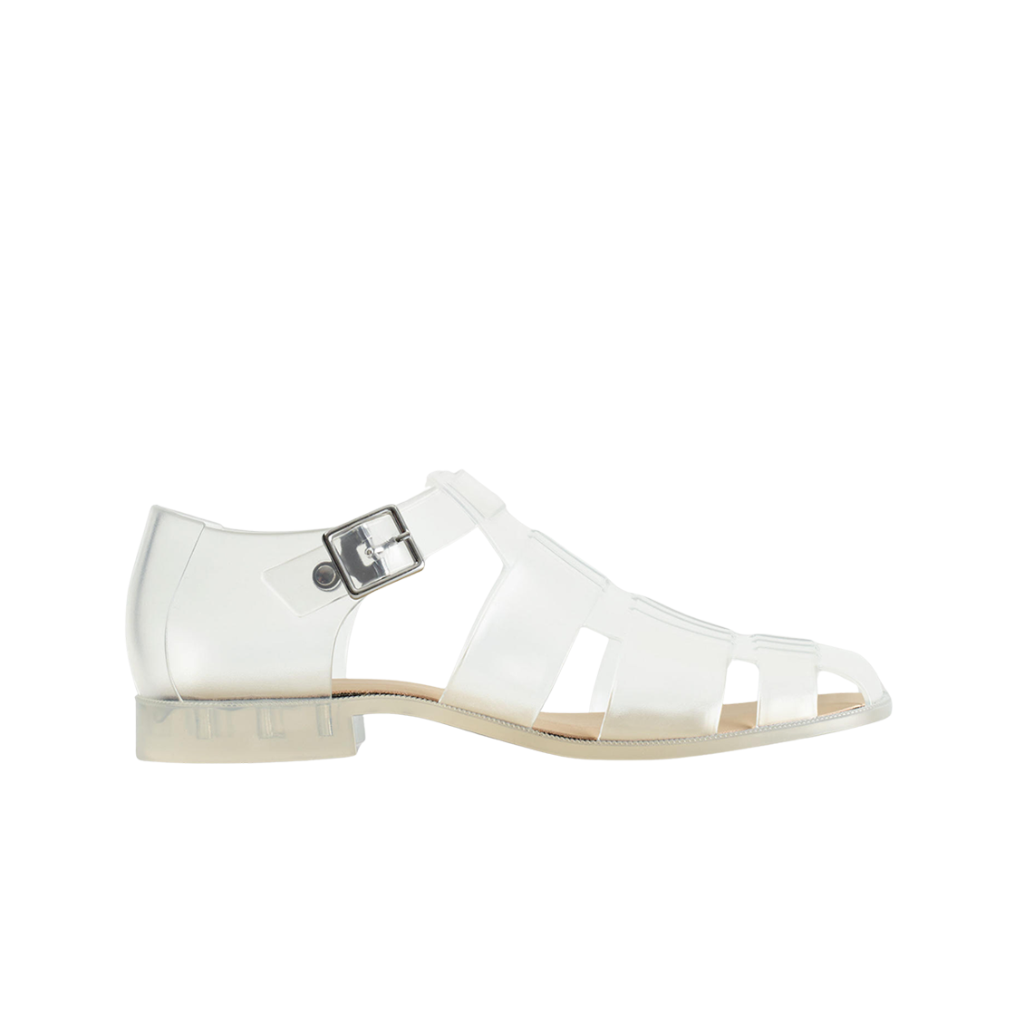 (W) 코스 젤리 피셔맨 샌들 클리어((W) COS Jelly Fisherman Sandal Clear)
