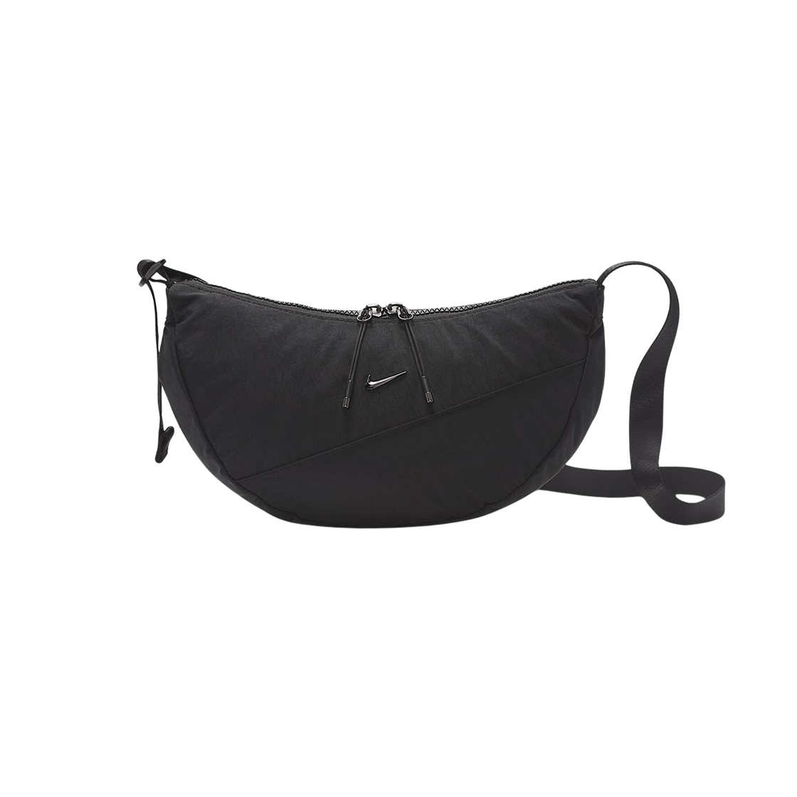 HQ4370-013 Nike Aura Crescent Crossbody Bag 4L Black Gunmetal