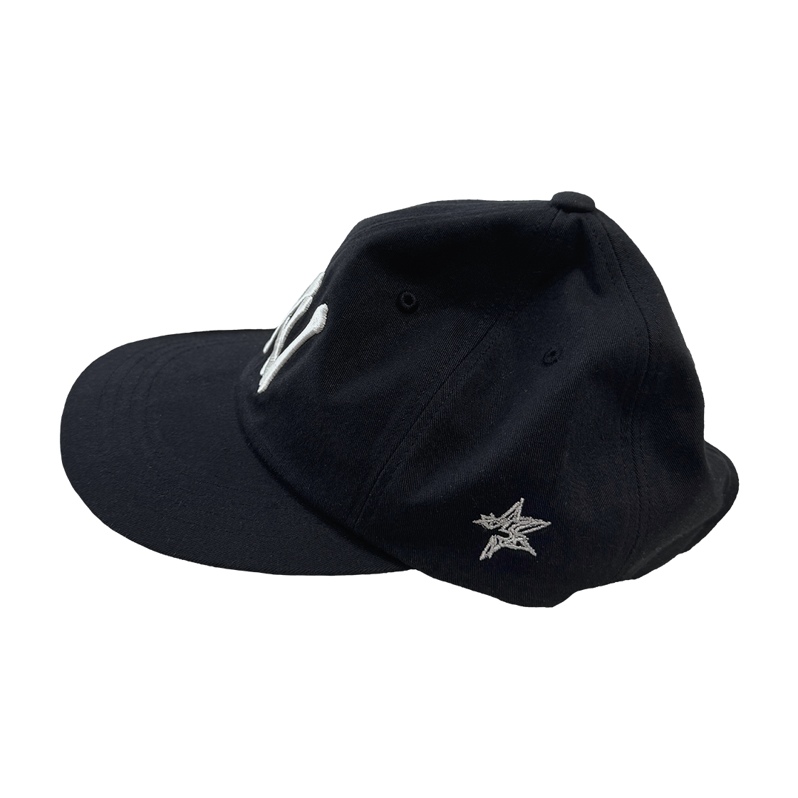 AOIRO_05 Aoiro 6-Panel Bone A/N Cap Black - #2