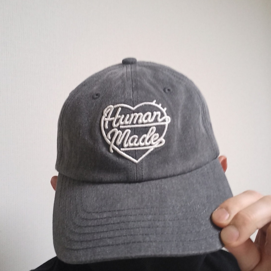 Human Made 6 Panel Cap #1 Black, Supreme x The North Face Split 6-Panel Black - 24SS 착용 스타일 - 2