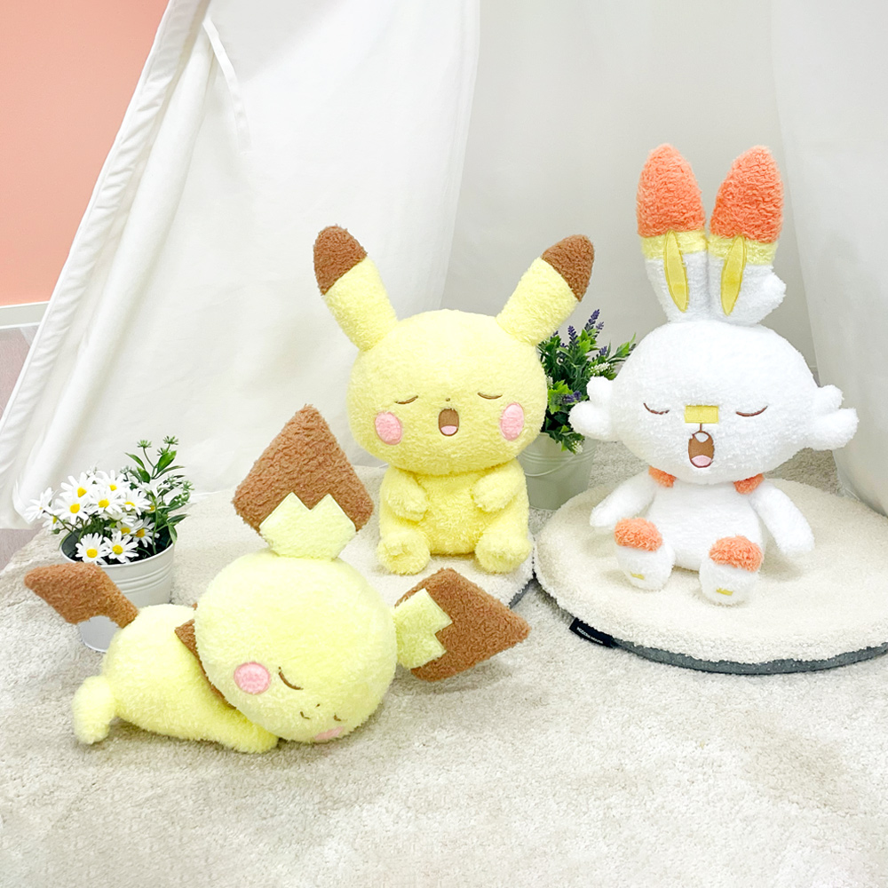누리토이즈 포켓피스 인형 M 잠자는 피카츄(Noori Toys Pocket Piece Doll M Sleeping Pikachu) - 2