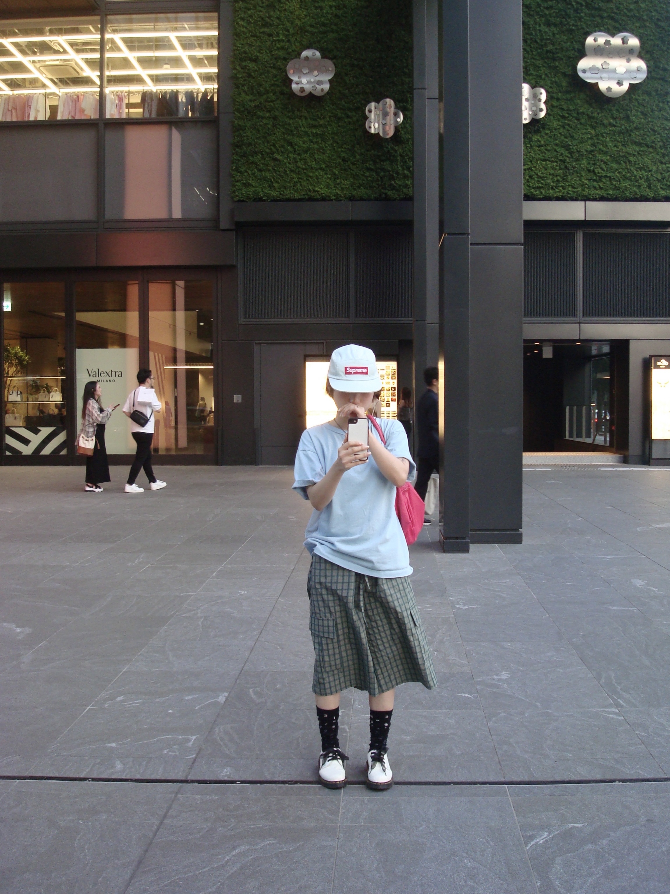 Supreme Reversible Terry Camp Cap White - 25SS 착용 스타일 - 2