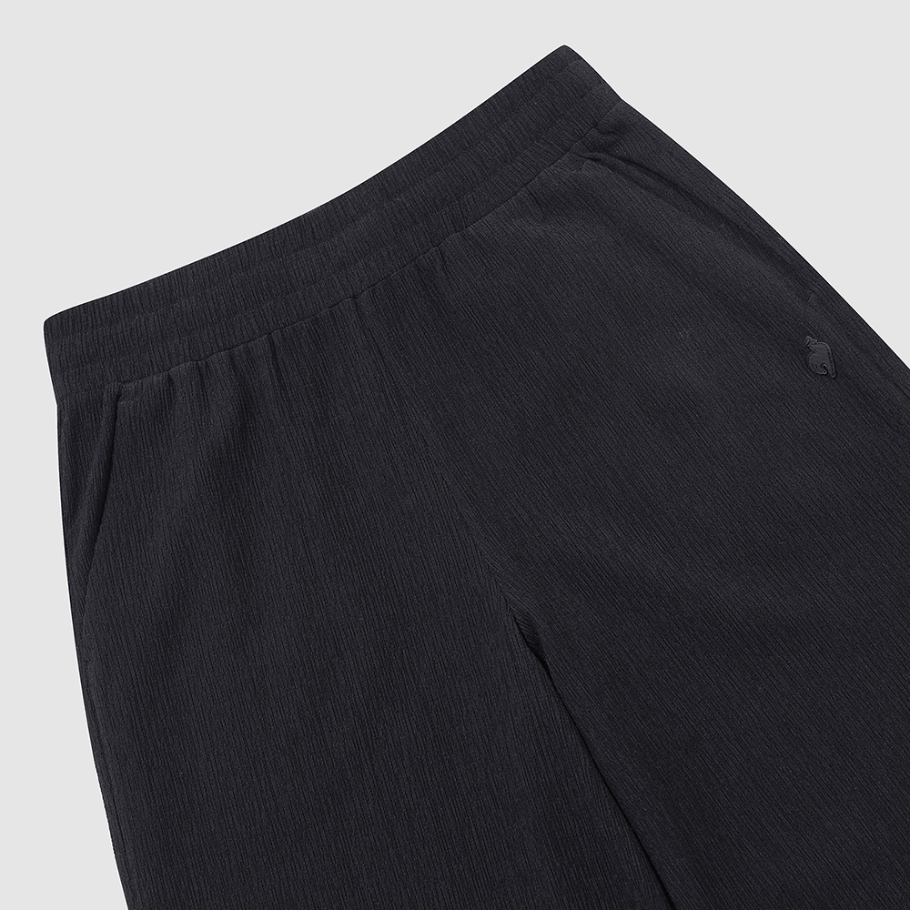 르꼬끄 스포르티브 여성 플리츠 스트레이트핏 팬츠 - 블랙(QQ222OPT52)(le coq sportif Women's Pleated Straight-Fit Pants Black) - 5