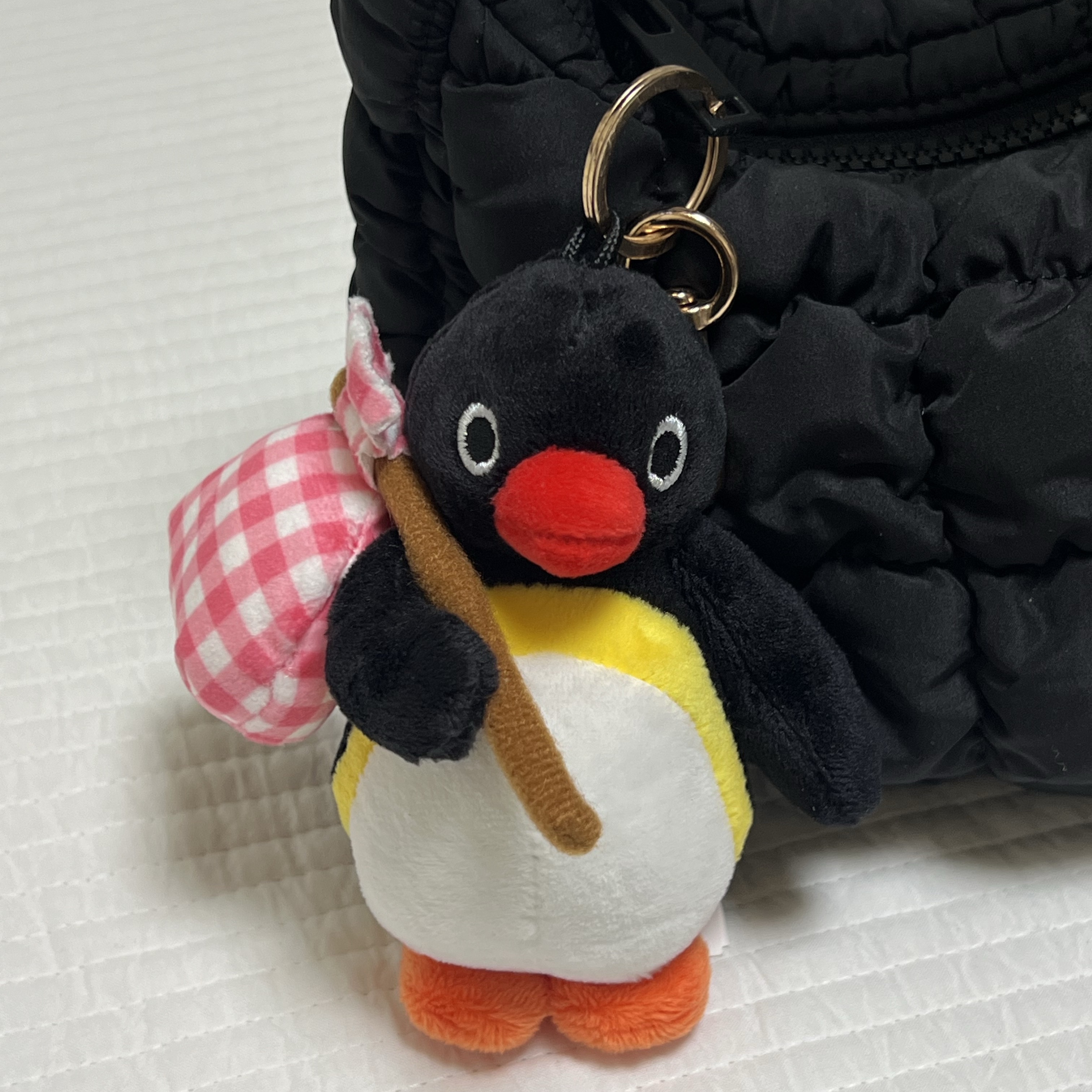 Pingu Bottari Keyring 착용 스타일