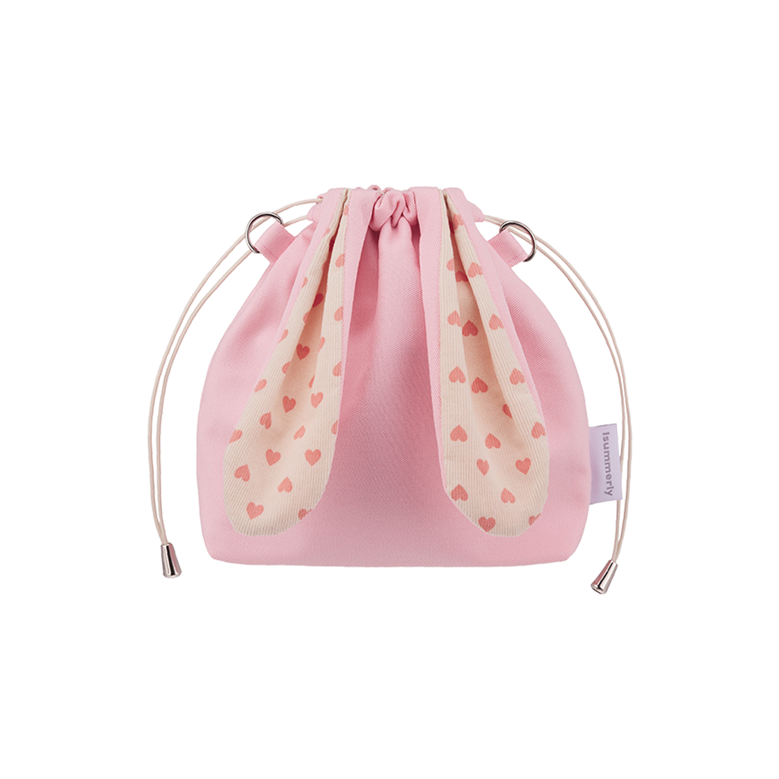 ISUB0025 Isummerly Bunny Bag Pink Heart